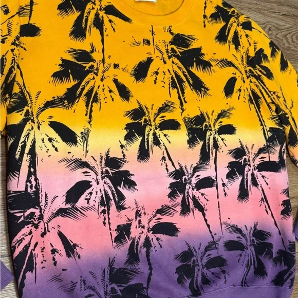 Saint 16SS SAINT LAURENT PARIS palm tree jacket blouson 50 サン